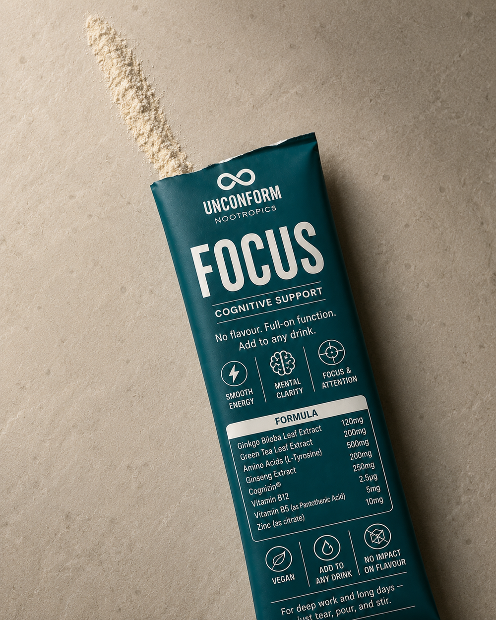 A label with every dose printed